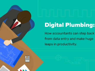 Digital Plumbing: How accountants can step back from data entry and make huge leaps in productivity