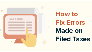 Errors Made on Filed Taxes