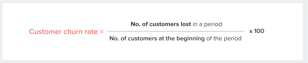 Customer Retention: Customer Churn Rate Formula