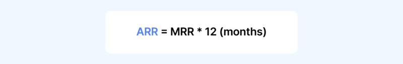 How to calculate ARR