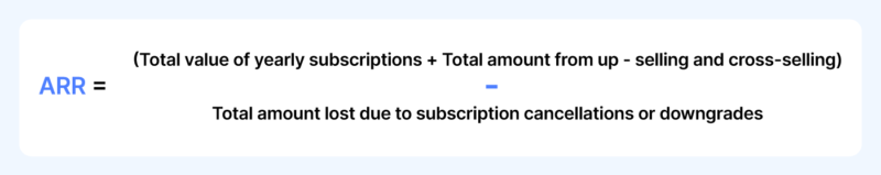 How to calculate ARR