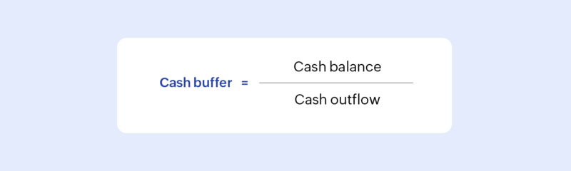 cash buffer formula